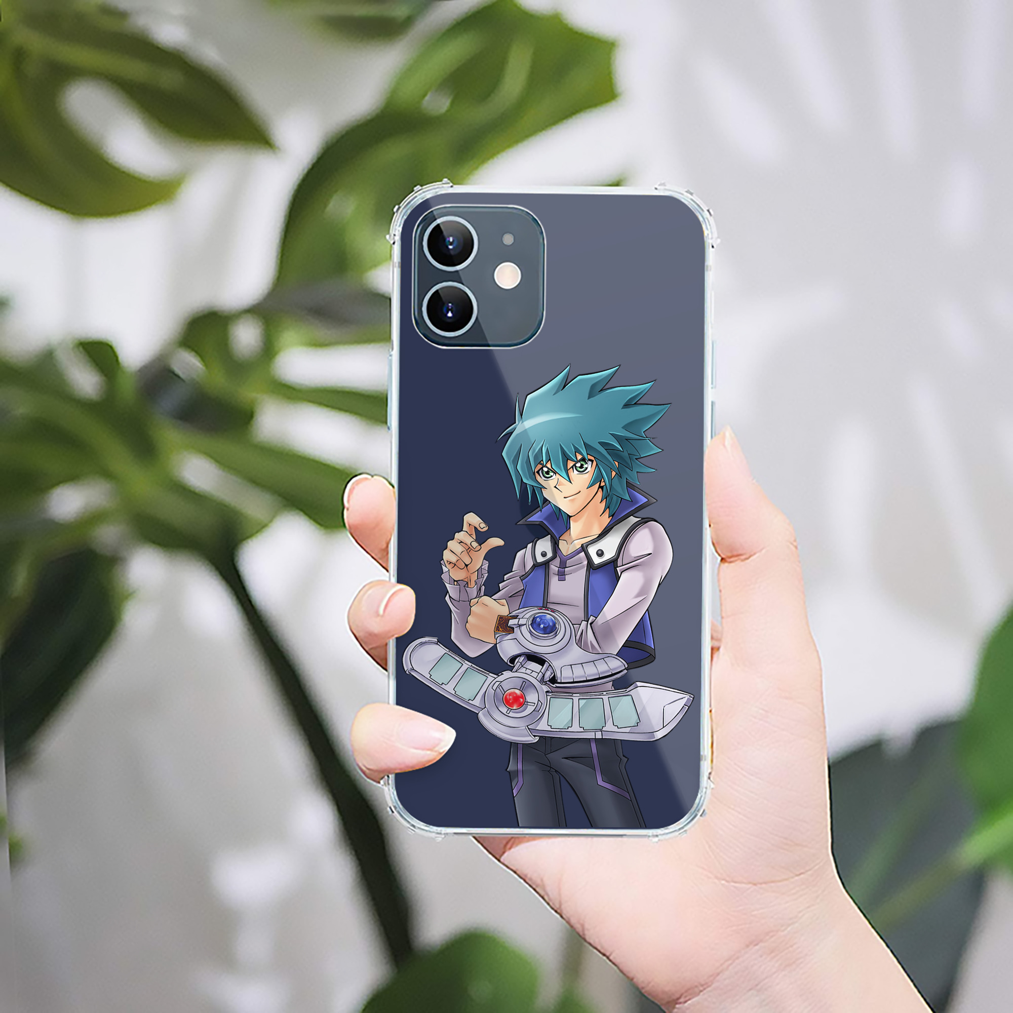 （画像用） 遊☆戯☆王 Yu-Gi-Oh! 【iPhone 12シリーズ対応】透明スマホケース（クリアソフトケース）